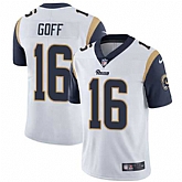 Nike Los Angeles Rams #16 Jared Goff White NFL Vapor Untouchable Limited Jersey,baseball caps,new era cap wholesale,wholesale hats